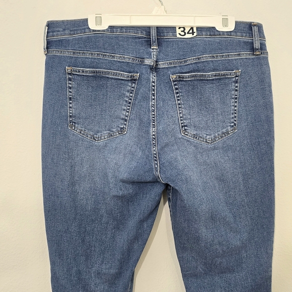 GAP True Skinny Mid Rise Stretch Jeans 34 - Picture 4 of 10